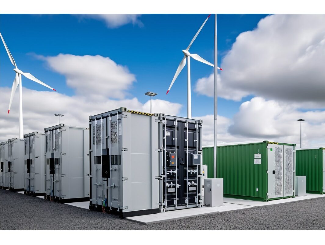 Containerized battery energy storage system installation